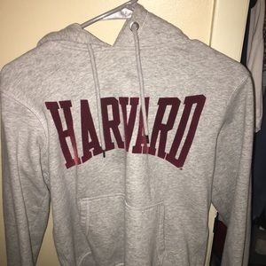 harvard hoodie
